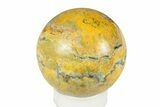 Polished Bumblebee Jasper Sphere - Indonesia #254752-1